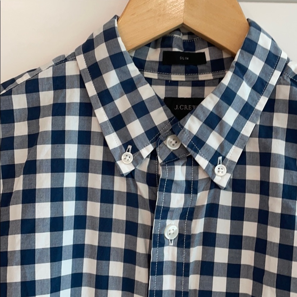 Jcrew men’s button down slim fit